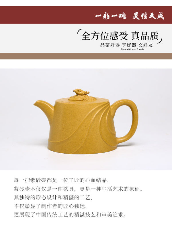 Tuan empunya Yixing Teapots-Barangan Kraf Buatan Tangan-Barangan Koleksi-Lelongan NO.0049-Porselin China