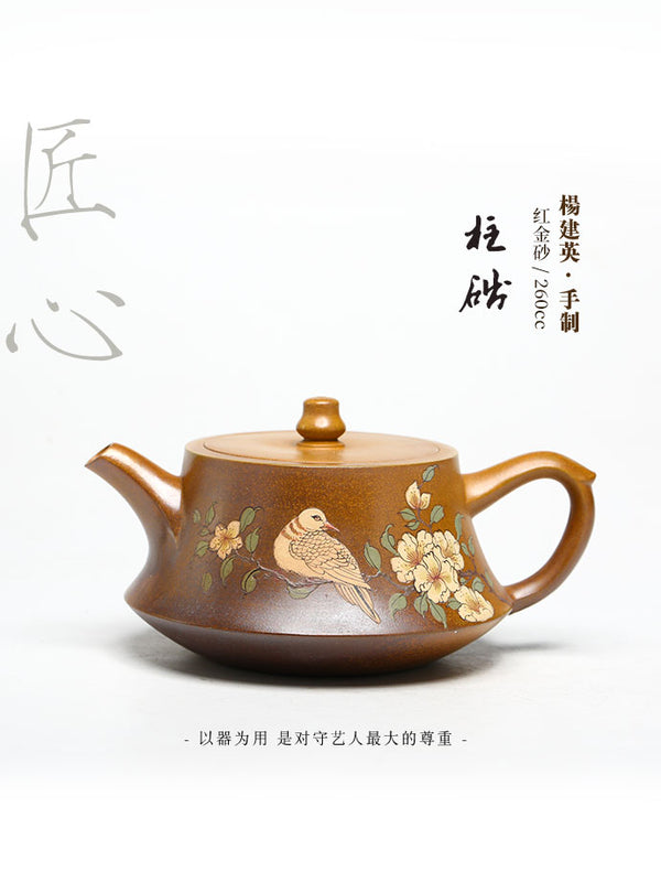 Tuan empunya Yixing Teapots-Barangan Kraf Buatan Tangan-Barangan Koleksi-Lelongan NO.0025-Porselin China