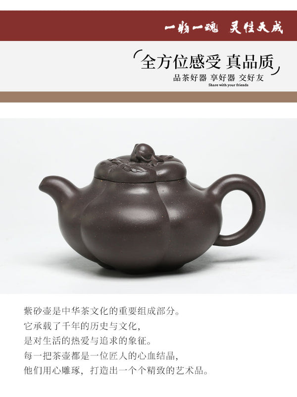 Tuan empunya Yixing Teapots-Barangan Kraf Buatan Tangan-Barangan Koleksi-Lelongan NO.0040-Porselin China