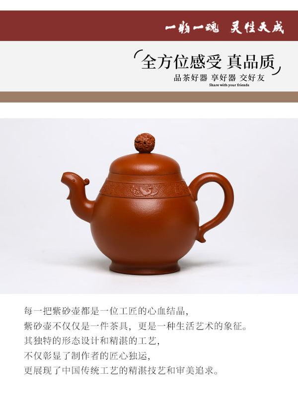Tuan empunya Yixing Teapots-Barang kraf buatan tangan-Barangan koleksi-Lelongan NO.0058-Porselin China